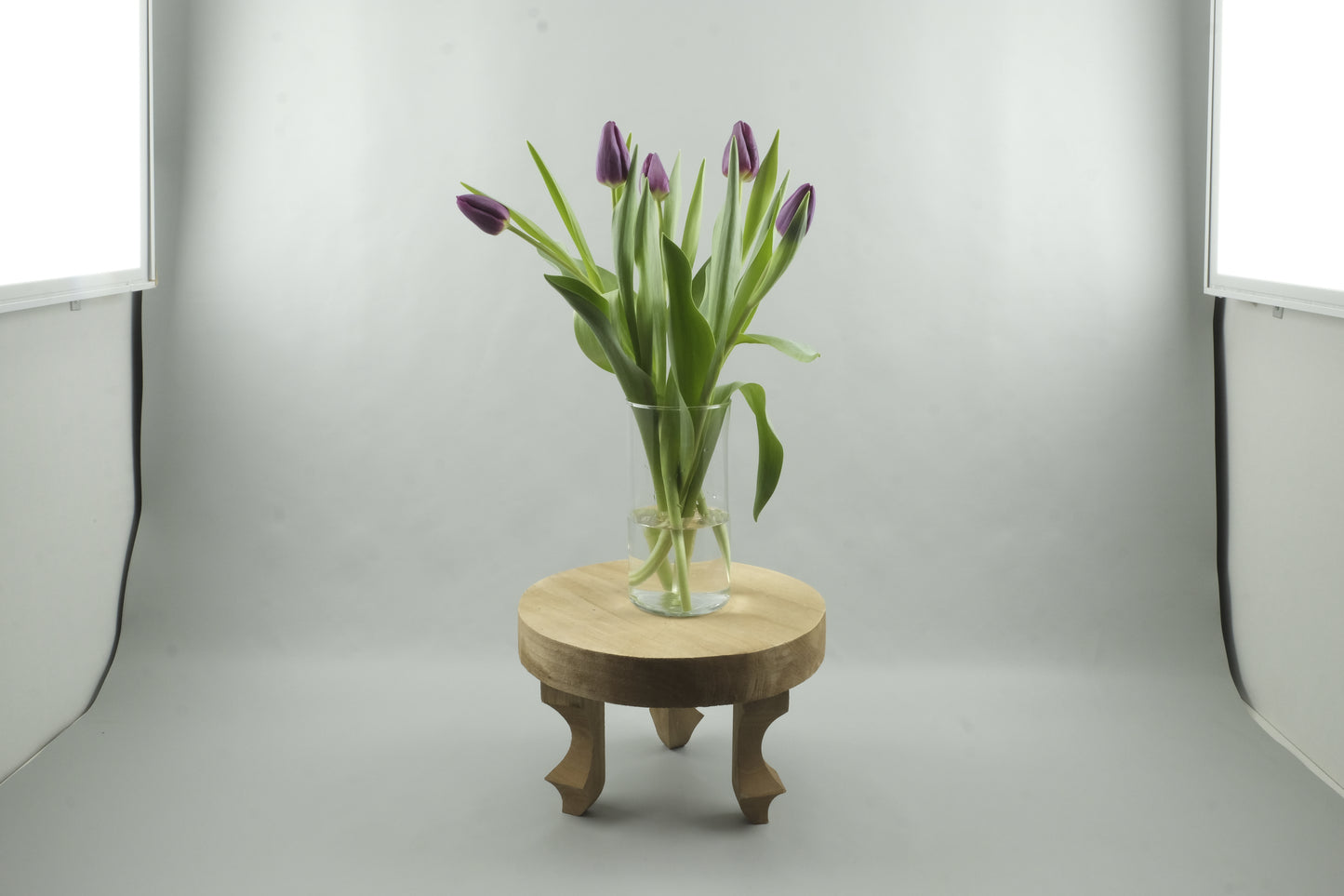Purple tulips - 5 stems