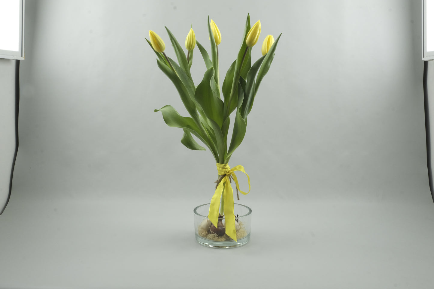 Yellow tulips - 5 stems