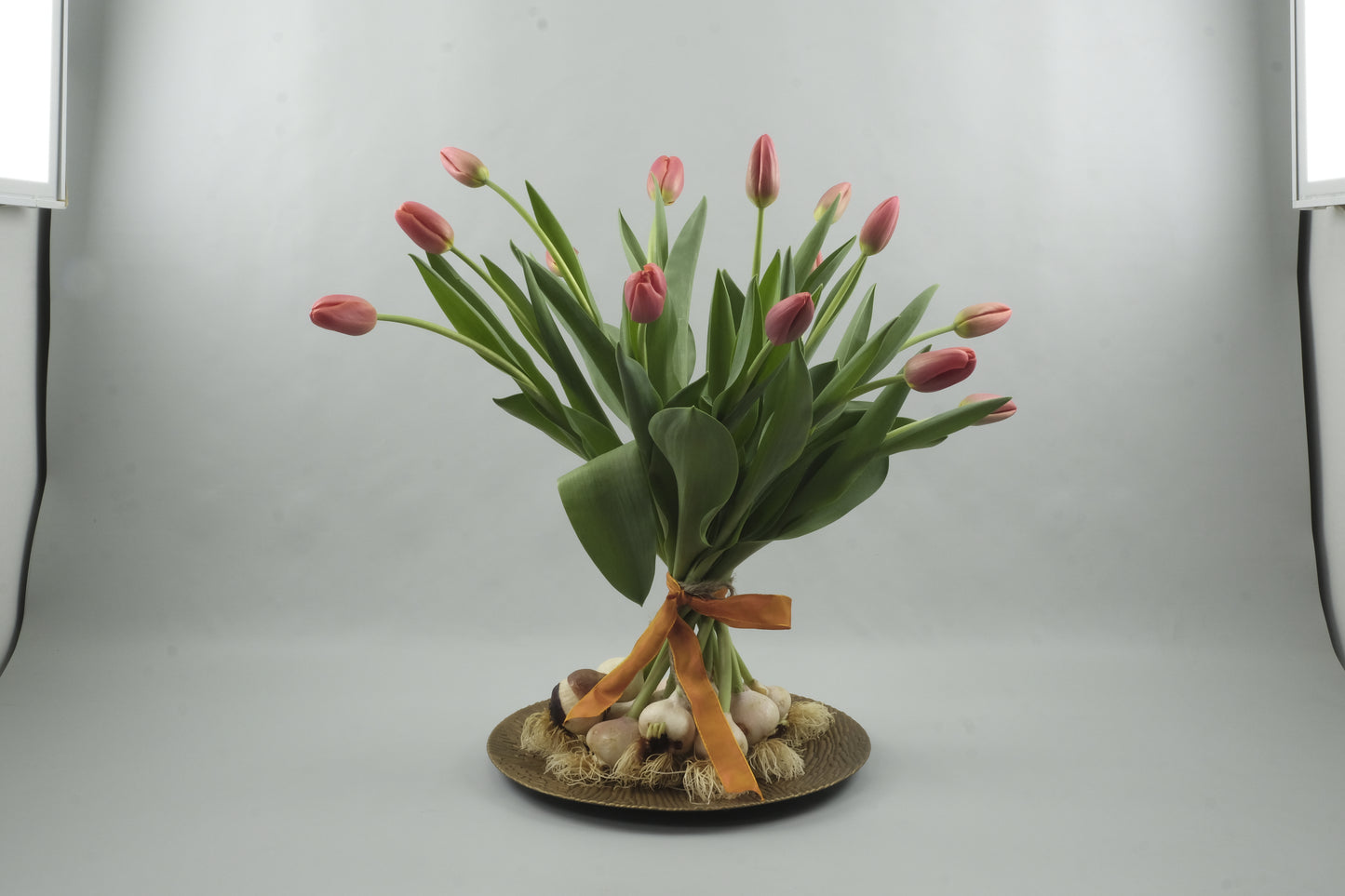 Orange tulips - 15 stems
