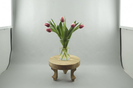 Pink/white tulips - 5 stems