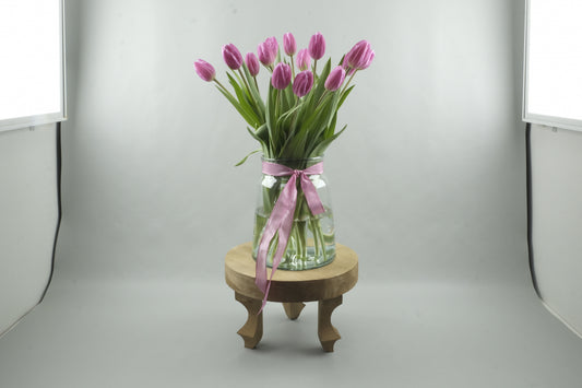 Pink tulips - 15 stems