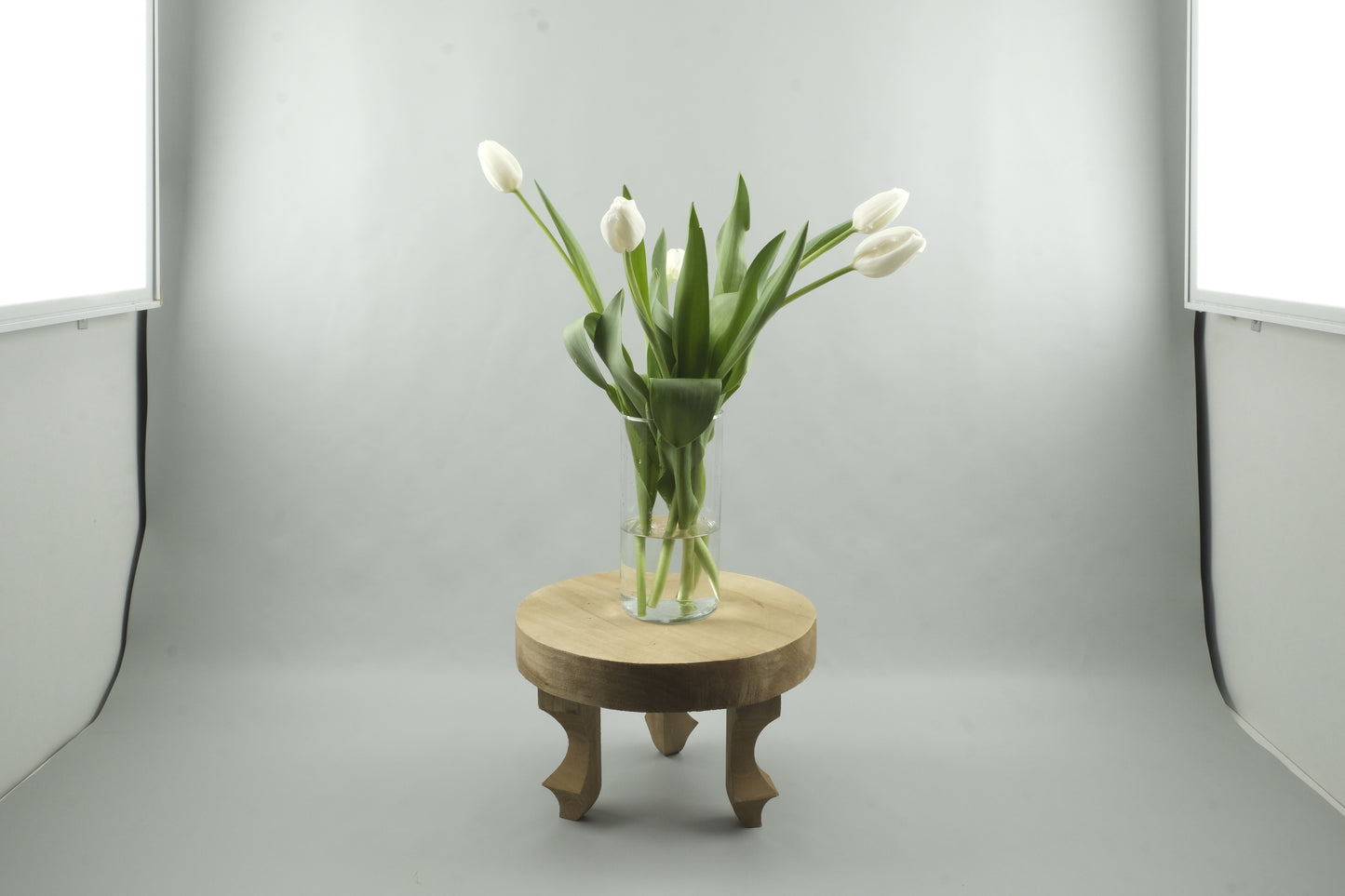 White tulips - 5 stems