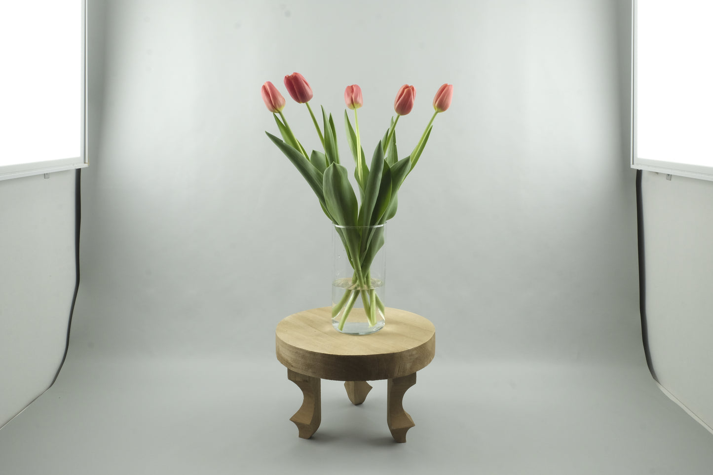 Orange tulips - 5 stems