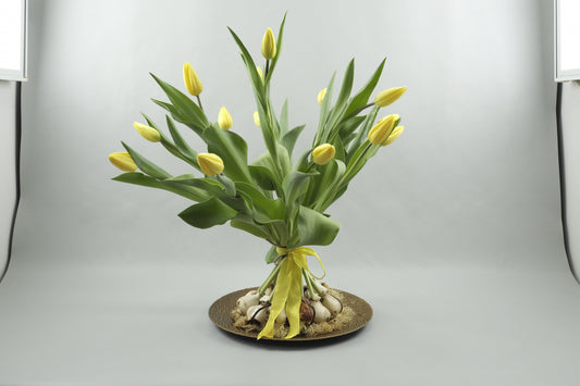Yellow tulips - 15 stems